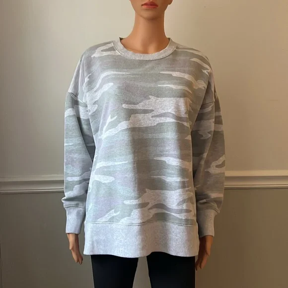 #49. Aerie oversized desert camo sweatshirt - Picture 4 of 16